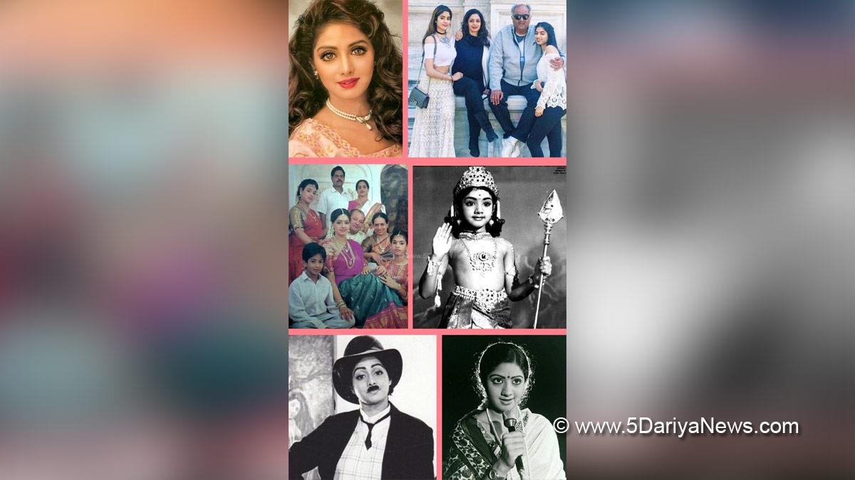 Bollywood, Entertainment, Mumbai, Actor, Actress, Cinema, Hindi Films, Movie, Mumbai News, Boney Kapoor, Sridevi, Sridevi Biography, The Life of a Legend