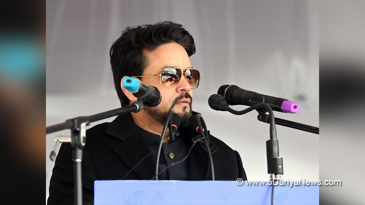 Anurag Thakur, Anurag Singh Thakur, BJP, Bharatiya Janata Party, Minister of Information and Broadcasting