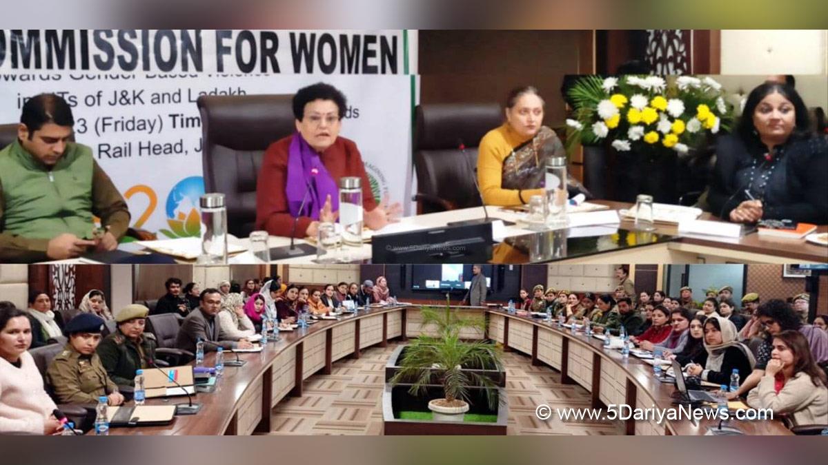 Jammu, National Commission for Women, Social Welfare Department, Tata Institute of Social Sciences, Jammu And Kashmir, Jammu & Kashmir, Rekha Sharma
