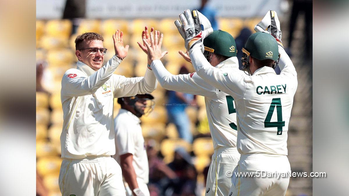 Sports News, Cricket, Cricketer, Player, Bowler, Batsman, India, Australia, India Vs Australia, Test Series, Border Gavaskar Trophy, Border Gavaskar Test Series, 1st Test, Todd Murphy