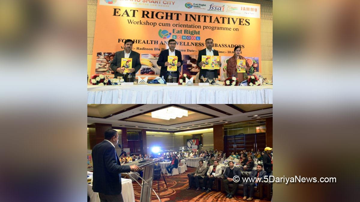 Jammu, DDC Jammu, Ramesh Kumar, Divisional Commissioner Jammu, Kashmir, Jammu And Kashmir, Jammu & Kashmir, District Administration Jammu, Smart City Jammu, The Eat Right School