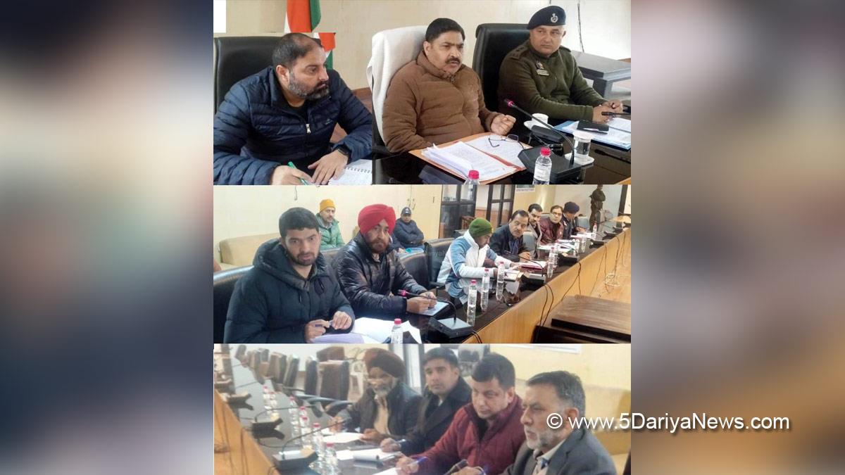 Poonch, Deputy Commissioner Poonch, Inder Jeet, Kashmir, Jammu And Kashmir, Jammu & Kashmir, District Administration Poonch, District Road Safety Committee, DRSC