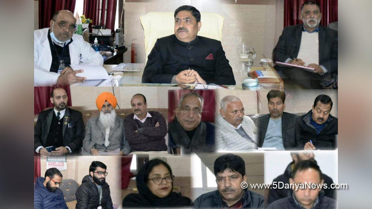 Poonch, Deputy Commissioner Poonch, Inder Jeet, Kashmir, Jammu And Kashmir, Jammu & Kashmir, District Administration Poonch, Rogi Kalyan Samiti, RKS