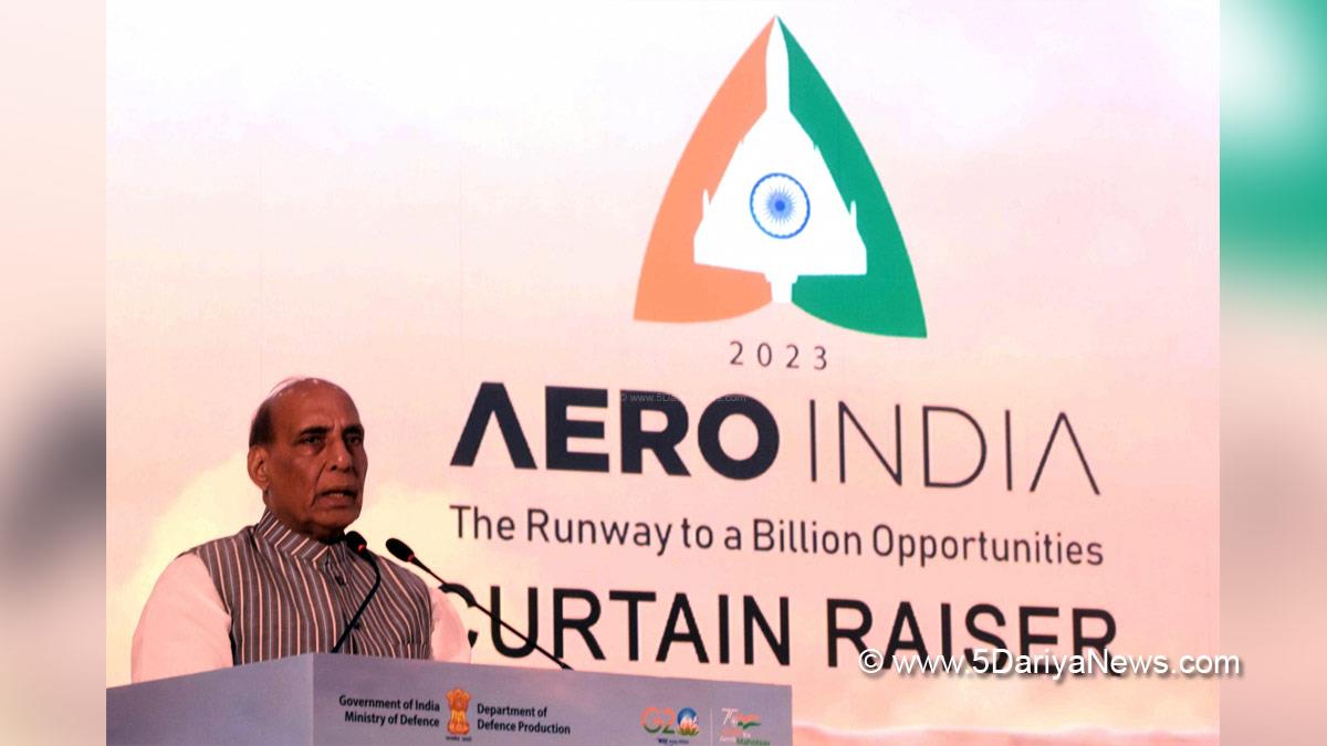 Rajnath Singh, Union Defence Minister, Defence Minister of India, BJP, Bharatiya Janata Party, Aero India, Aero India 2023