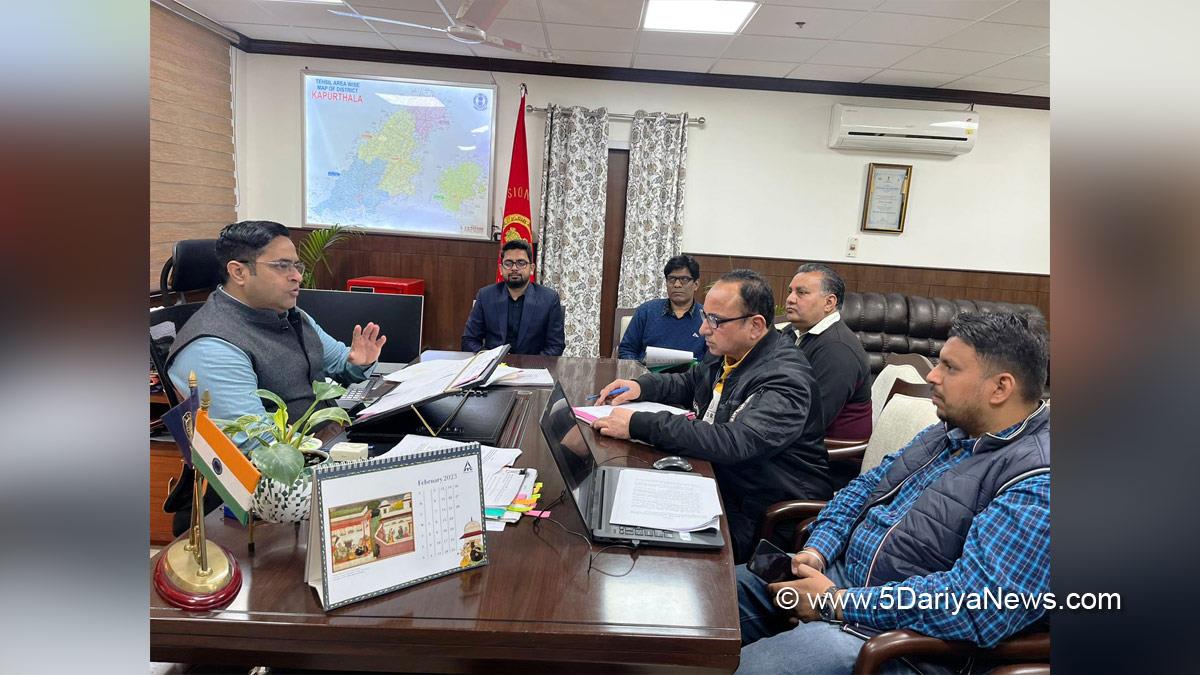 DC Kapurthala, Vishesh Sarangal, Deputy Commissioner Kapurthala, Kapurthala