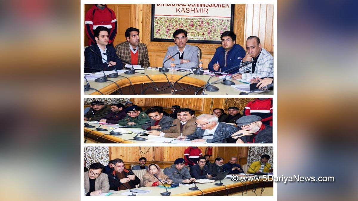 Srinagar, DDC Kashmir, Vijay Kumar Bidhuri, Divisional Commissioner Kashmir, Jammu, Kashmir, Jammu And Kashmir, Jammu & Kashmir, District Administration Srinagar, G20 Summit