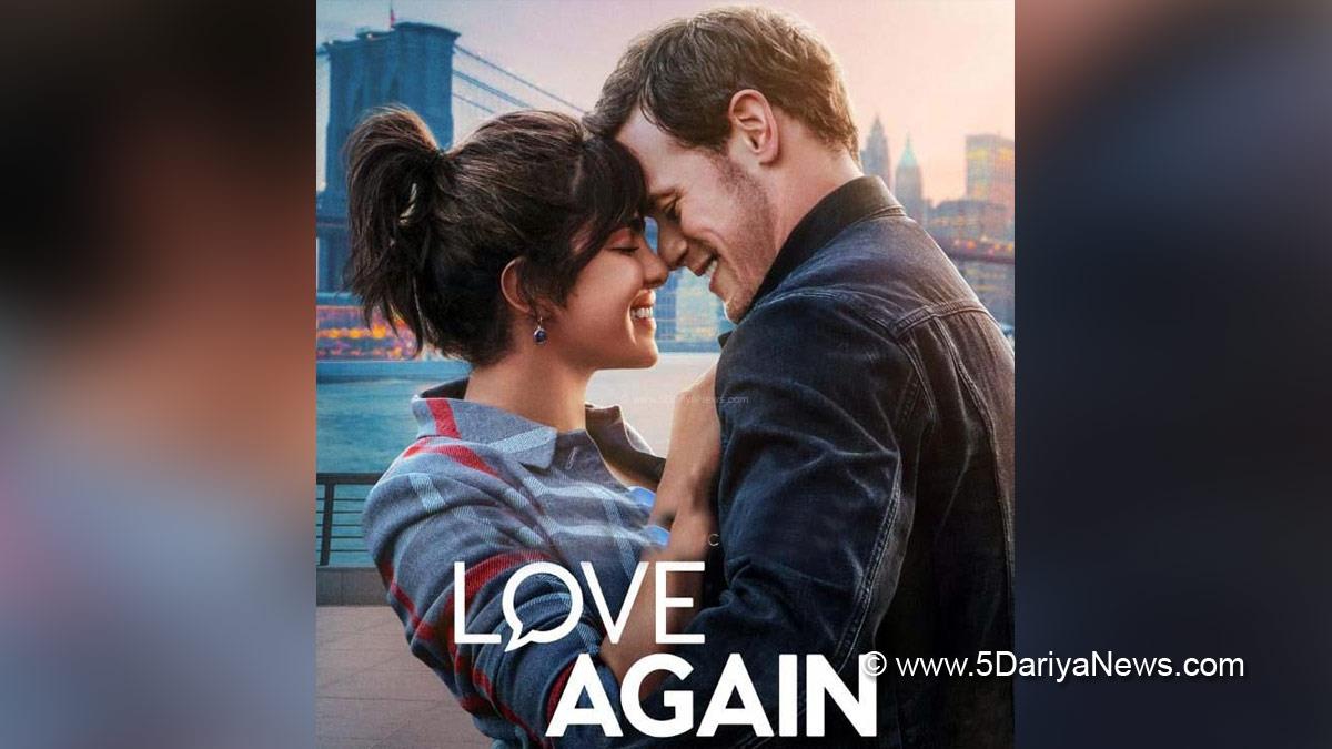 Hollywood, Los Angeles, Actress, Actor, Cinema, Movie, Priyanka Chopra, Priyanka Chopra Jonas, Sam Heughan, Love Again, Love Again Trailer