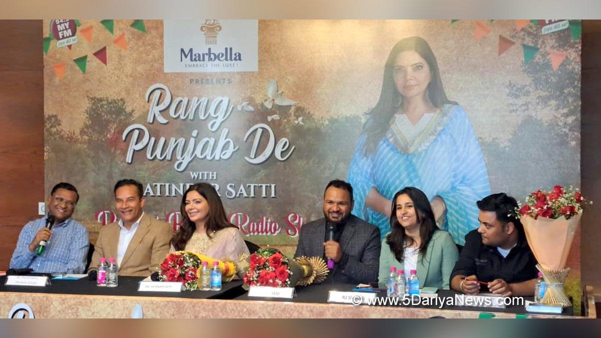 Satinder Satti, Rang Punjab De, My FM, Marbella group, Punjab Arts Council