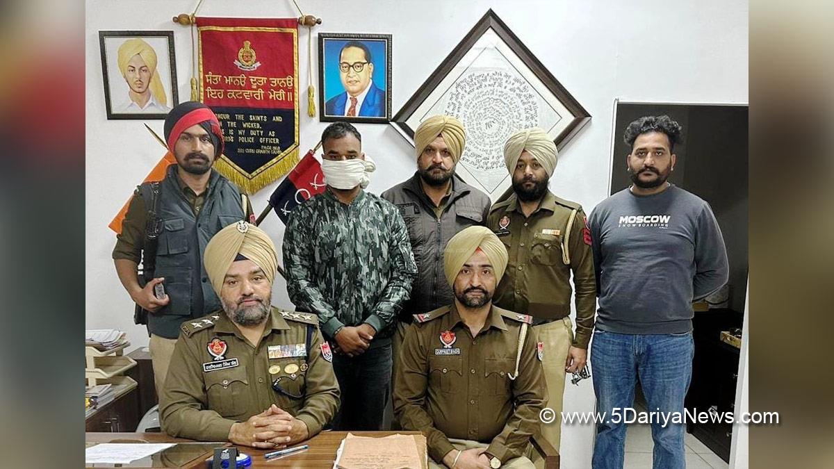 Crime News Punjab, Punjab Police, Police, Crime News, S.A.S. Nagar Police, Mohali Police, Mohali RPG Attack Case, Rocket Propelled Grenade, RPG Attack Case, Gurpinder Pindu
