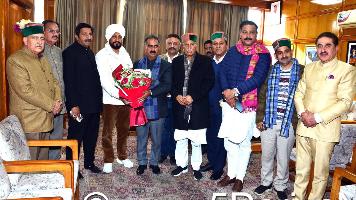 Sukhvinder Singh Sukhu, Himachal Pradesh, Himachal, Congress, Indian National Congress, Himachal Congress, Shimla, Chief Minister of Himachal Pradesh, Mukesh Agnihotri,Charanjit Singh Channi