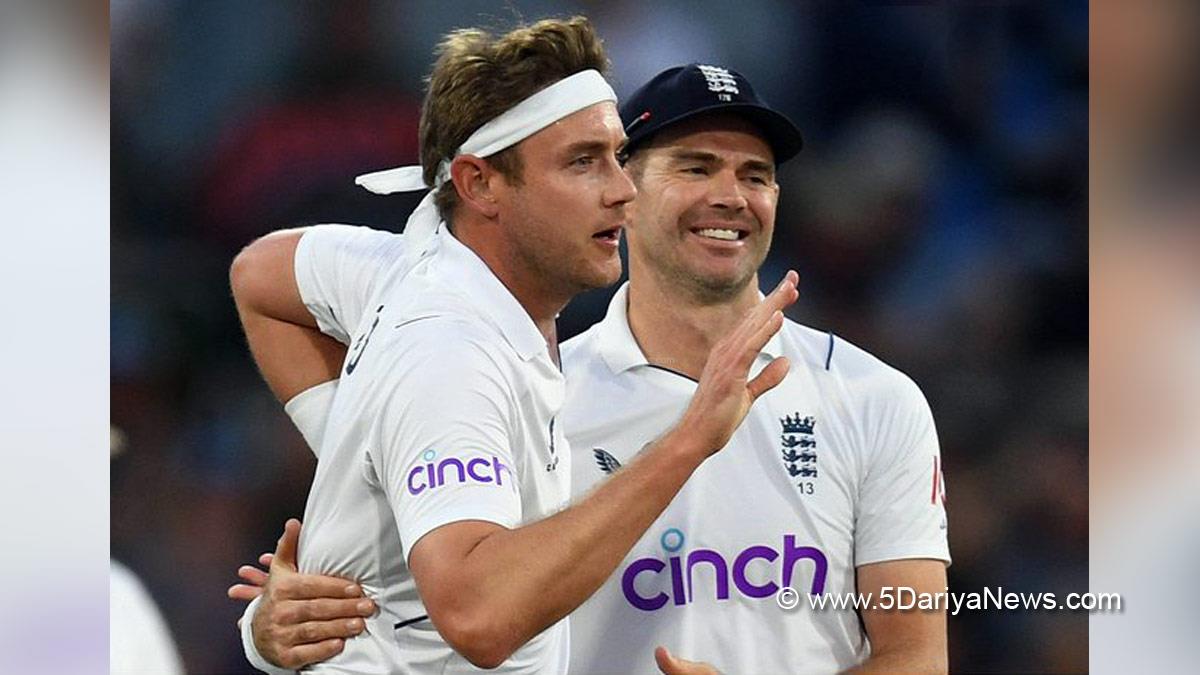 Sports News, Cricket, Cricketer, Player, Bowler, Batsman, James Anderson, Stuart Broad
