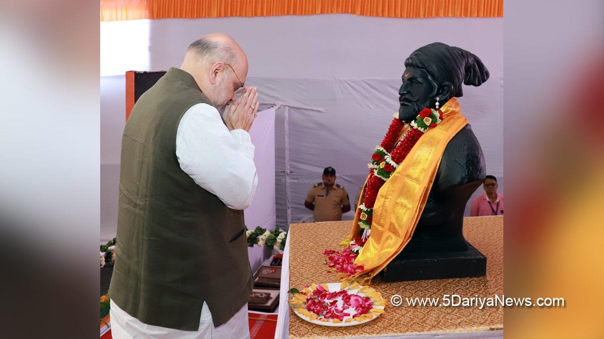 Amit Shah, Union Home Minister, BJP, Bharatiya Janata Party, Chhatrapati Shivaji Maharaj