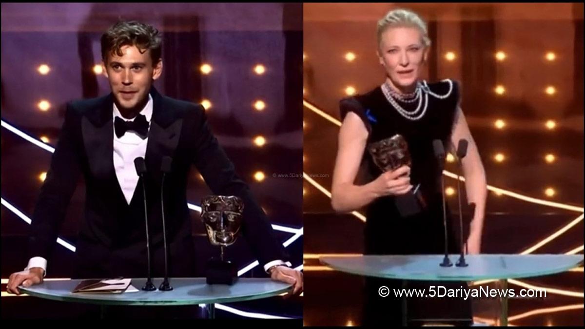 Hollywood, Los Angeles, Actress, Actor, Cinema, Movie, BAFTA Awards, 76th BAFTA, Austin Butler, Cate Blanchett