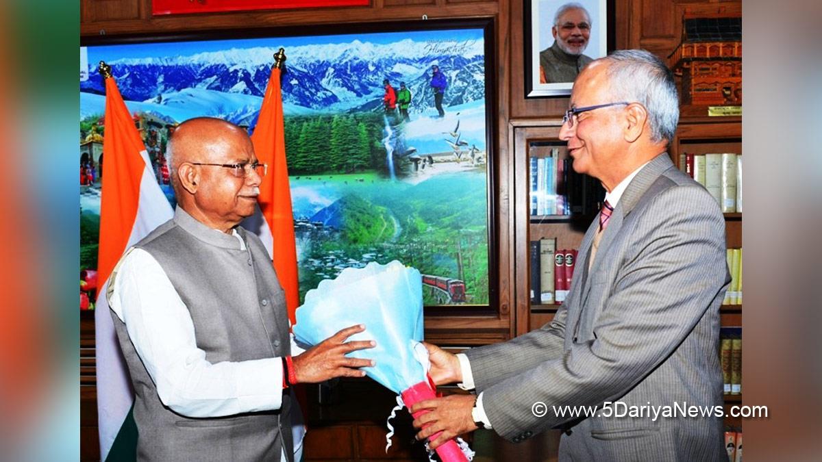 Shiv Pratap Shukla, Himachal Pradesh, Himachal, Bharatiya Janata Party, BJP, BJP Himachal, Shimla, Raj Bhawan