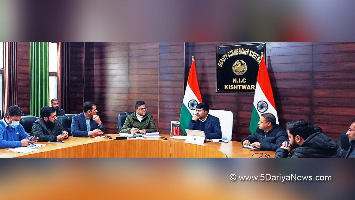 Kishtwar, DDC Kishtwar, District Development Commissioner Kishtwar, Dr Devansh Yadav, Kashmir, Jammu And Kashmir, Jammu & Kashmir, District Administration Kishtwar