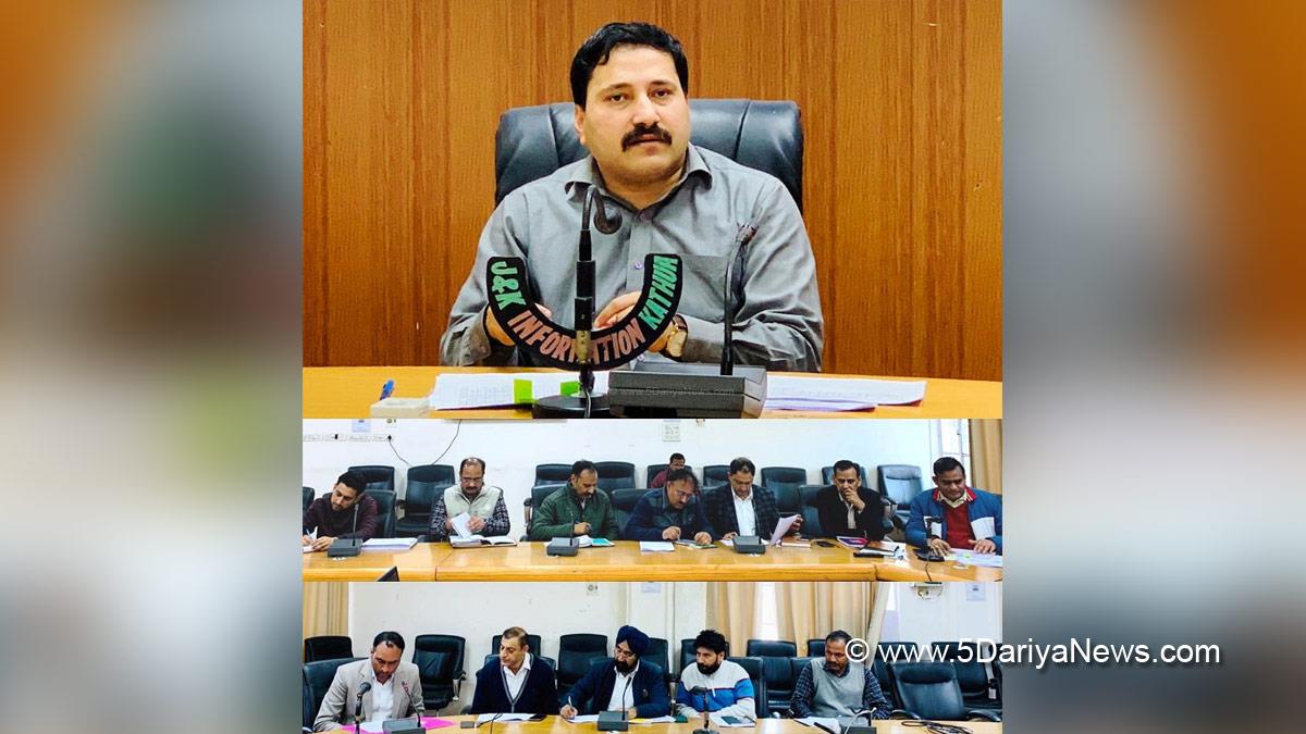 Kathua, DDC Kathua, District Development Commissioner Kathua, Rahul Pandey, Kashmir, Jammu And Kashmir, Jammu & Kashmir, District Administration Kathua, Jammu and Kashmir Sports Council, Youth Services and Sports Department