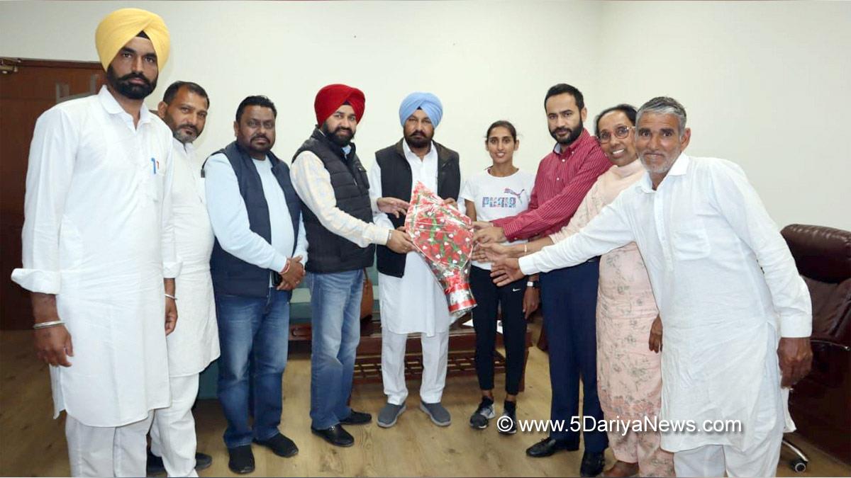Gurmeet Singh Meet Hayer, Meet Hayer, AAP, Aam Aadmi Party, Aam Aadmi Party Punjab, AAP Punjab, Manju Rani, 10th National Walking Championship