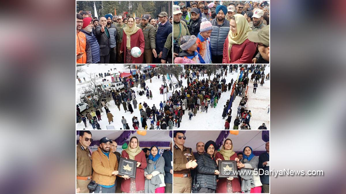 Baramulla, DDC Baramulla, Deputy Commissioner Baramulla, Dr Syed Sehrish Asgar, Dr. Syed Sehrish Asgar, Kashmir, Jammu And Kashmir, Jammu & Kashmir, District Administration Baramulla, Winter Carnival 2023