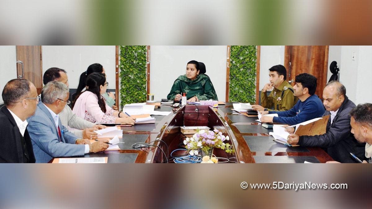 Udhampur, DDC Udhampur, District Development Commissioner Udhampur, Krittika Jyotsna, Kashmir, Jammu And Kashmir, Jammu & Kashmir, District Administration Udhampur