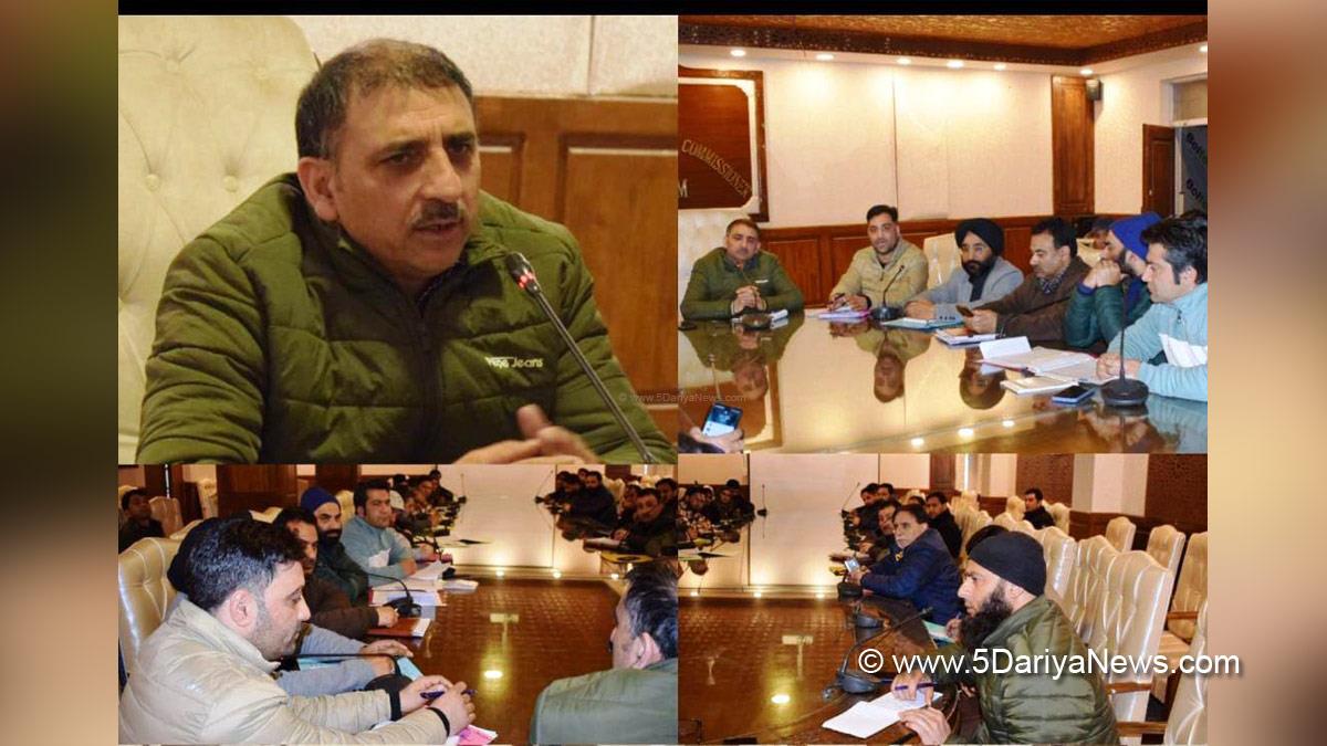 Kulgam, Additional District Development Commissioner Kulgam, Showkat Ahmad Rather, Jammu And Kashmir, Jammu & Kashmir, Aspirational Panchayat Development Programme, APDP