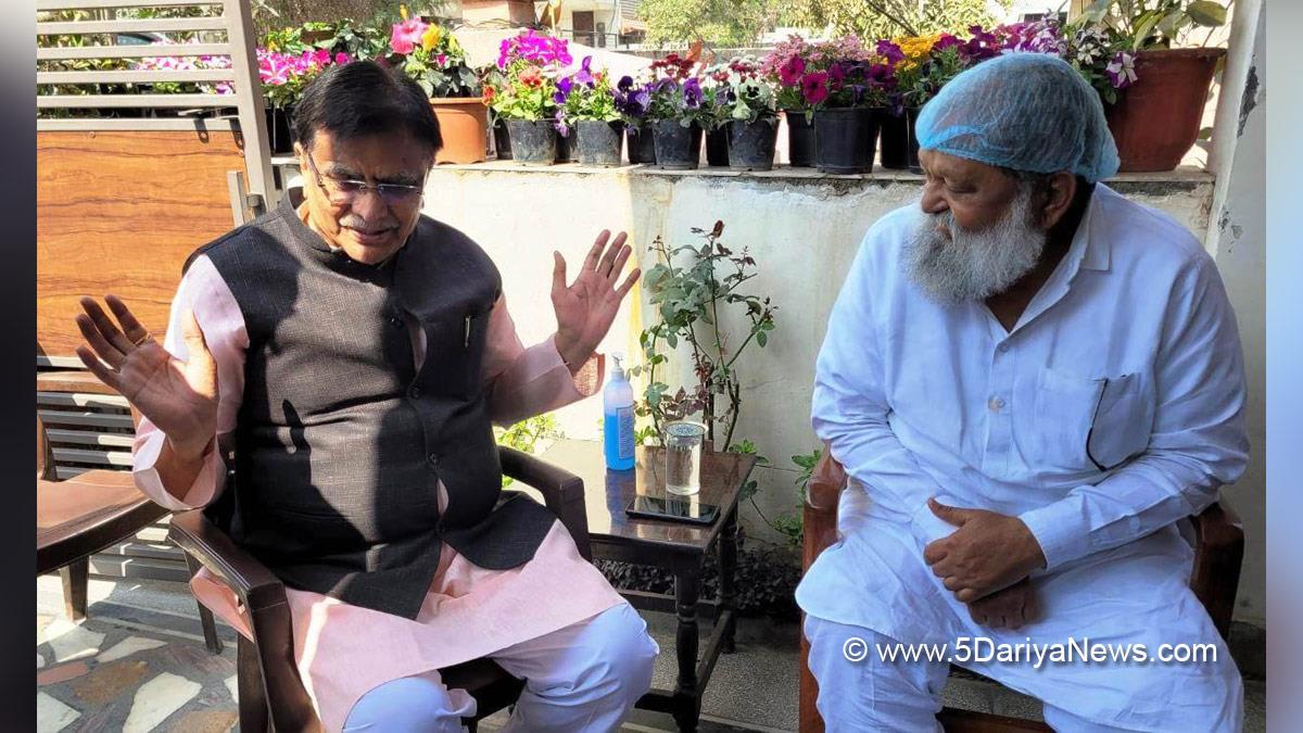 Om Parkash Dhankhar, Anil Vij, Haryana, Bharatiya Janata Party, BJP, BJP Haryana