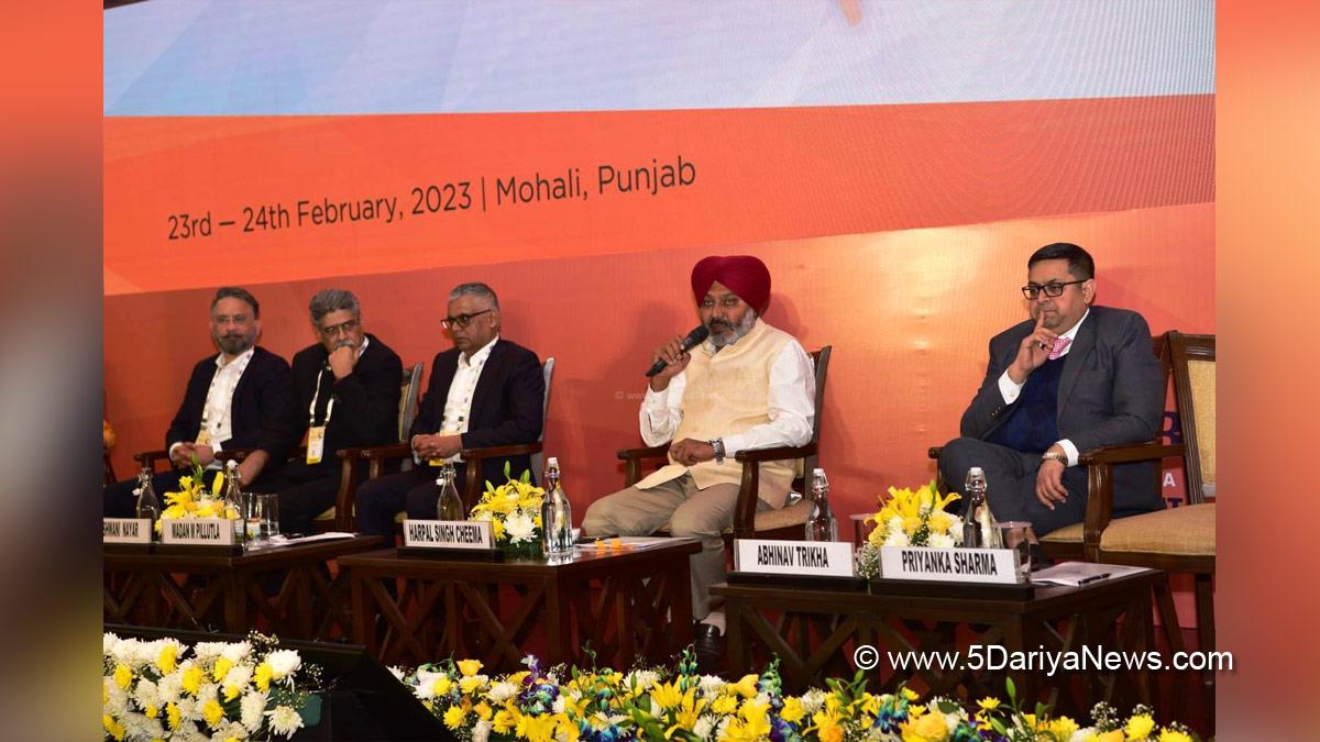 Harpal Singh Cheema, AAP, Aam Aadmi Party, Aam Aadmi Party Punjab, AAP Punjab, Government of Punjab, Punjab Government, 5th Progressive Punjab Investor Summit 2023, Progressive Punjab Investor Summit, PPIS, Invest Punjab, Punjab Investors Summit