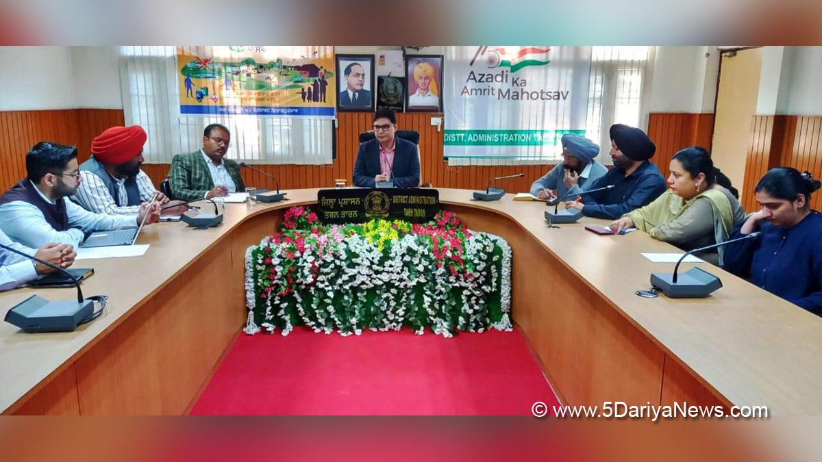  DC Tarntaran, Rishipal Singh, Tarntaran, Deputy Commissioner Tarntaran
