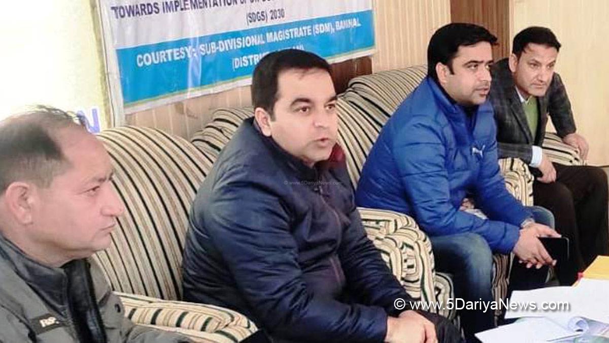 Ramban, Deputy Commissioner State Taxes Enforcement Wing, Kashmir, Shahnawaz Shah, Jammu And Kashmir, Jammu & Kashmir