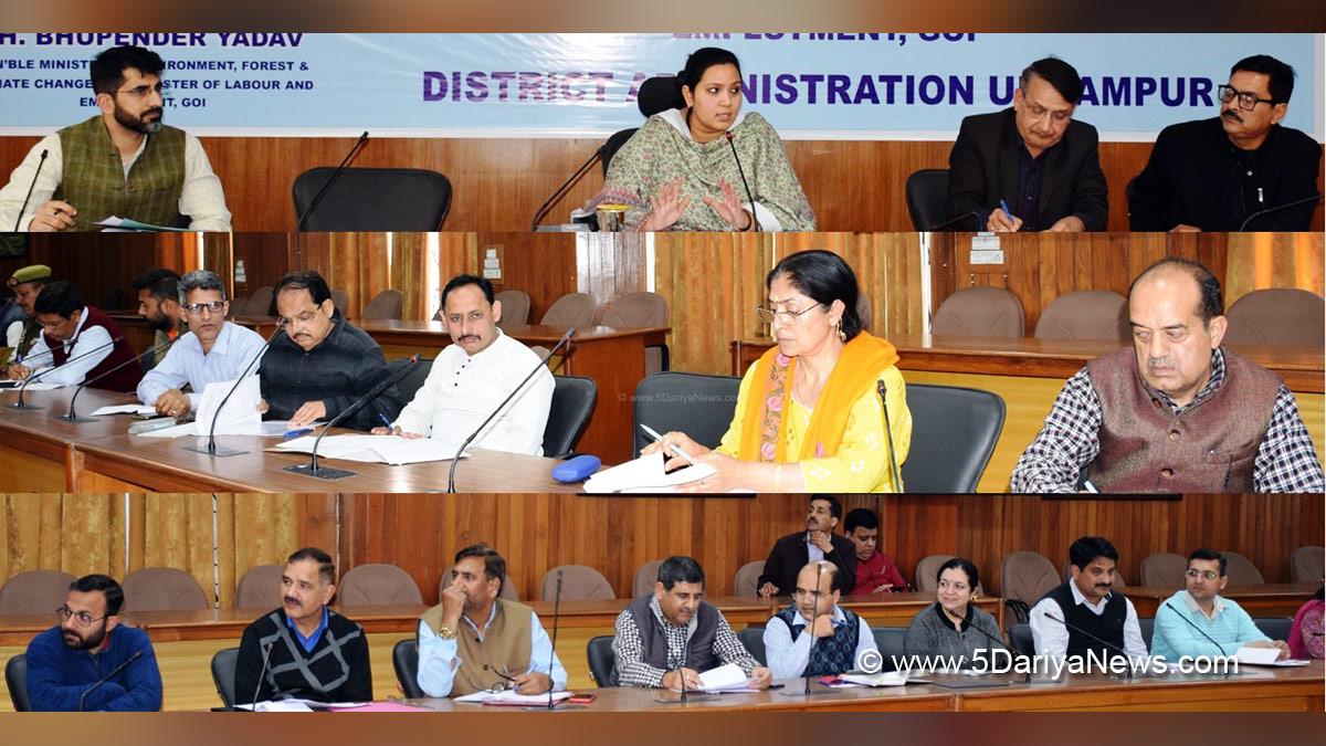 Udhampur, DDC Udhampur, District Development Commissioner Udhampur, Krittika Jyotsna, Kashmir, Jammu And Kashmir, Jammu & Kashmir, District Administration Udhampur