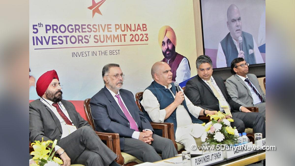 Dr. Balbir Singh, Patiala, AAP, Aam Aadmi Party, Aam Aadmi Party Punjab, AAP Punjab, Government of Punjab, Punjab Government, 5th Progressive Punjab Investor Summit 2023, Progressive Punjab Investor Summit, PPIS, Invest Punjab, Punjab Investors Summit