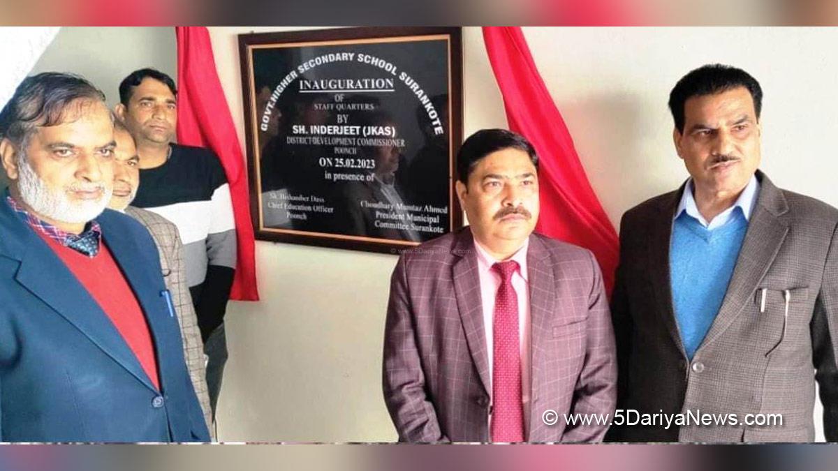Poonch, Deputy Commissioner Poonch, Inder Jeet, Kashmir, Jammu And Kashmir, Jammu & Kashmir, District Administration Poonch 