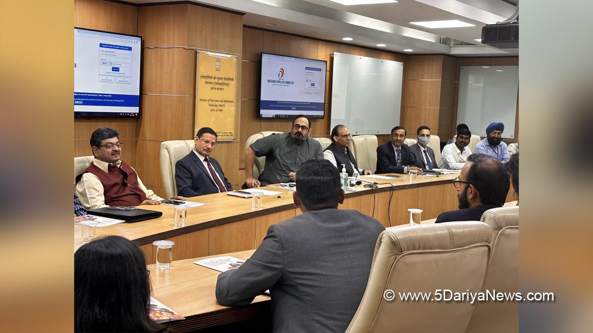 Rajeev Chandrasekhar, Minister of State for Electronics and IT, BJP, Bhartiya Janta Party