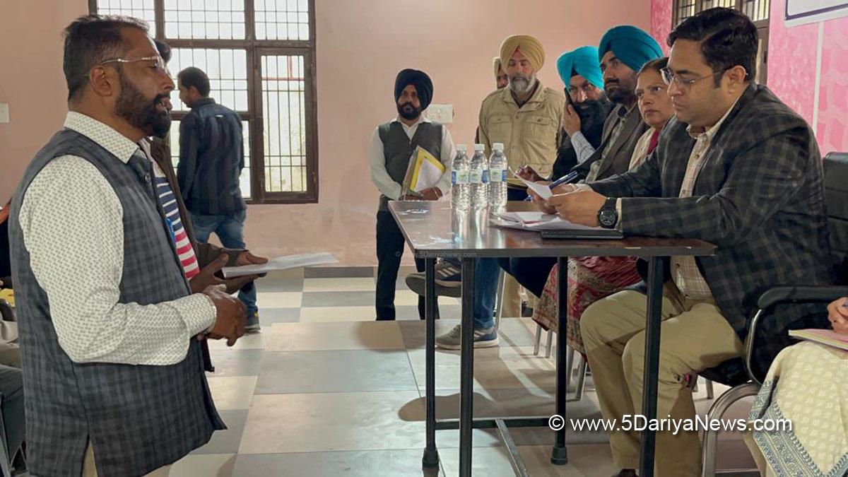 DC Kapurthala, Vishesh Sarangal, Deputy Commissioner Kapurthala, Kapurthala