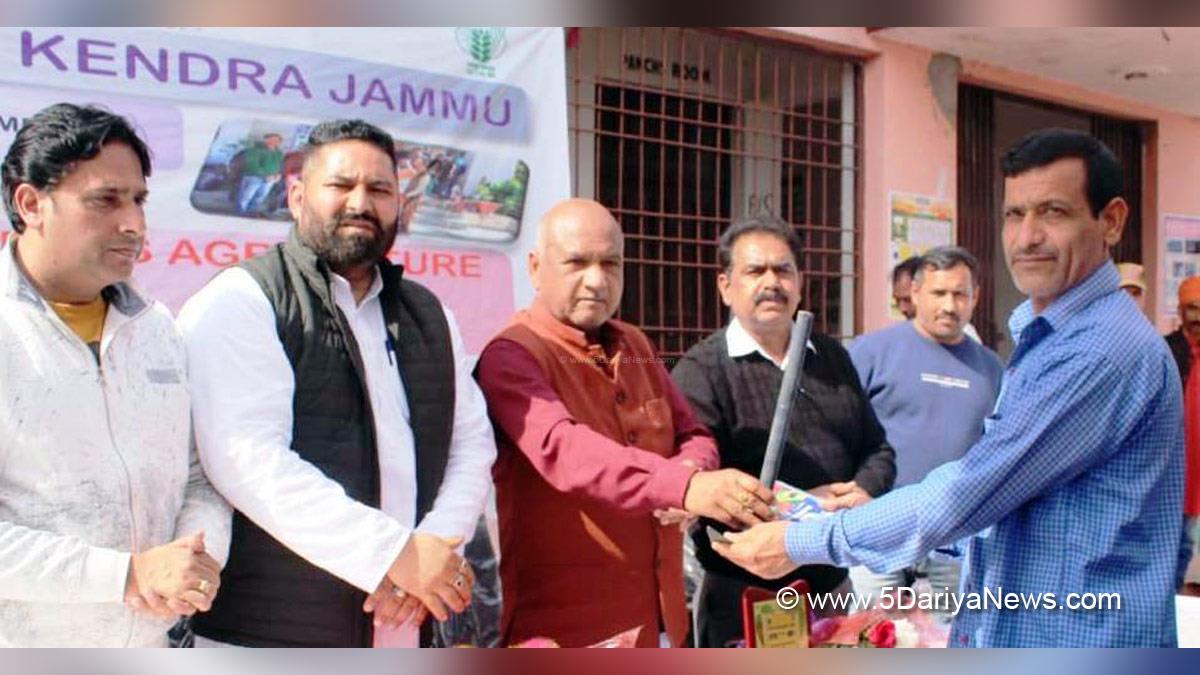 Jammu, DDC Chairman Jammu, Bharat Bhushan, Krishi Vigyan Kendra Jammu, Jammu And Kashmir, Jammu & Kashmir