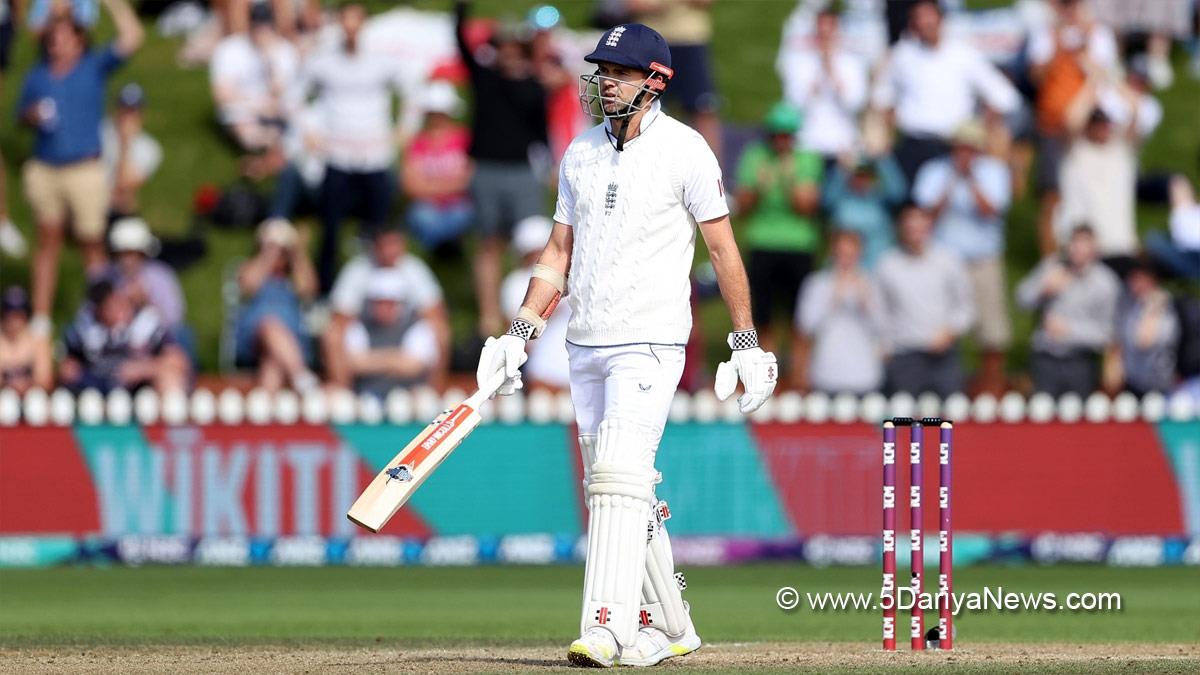 Sports News, Cricket, Cricketer, Player, Bowler, Batsman, James Anderson, Tom Blundell