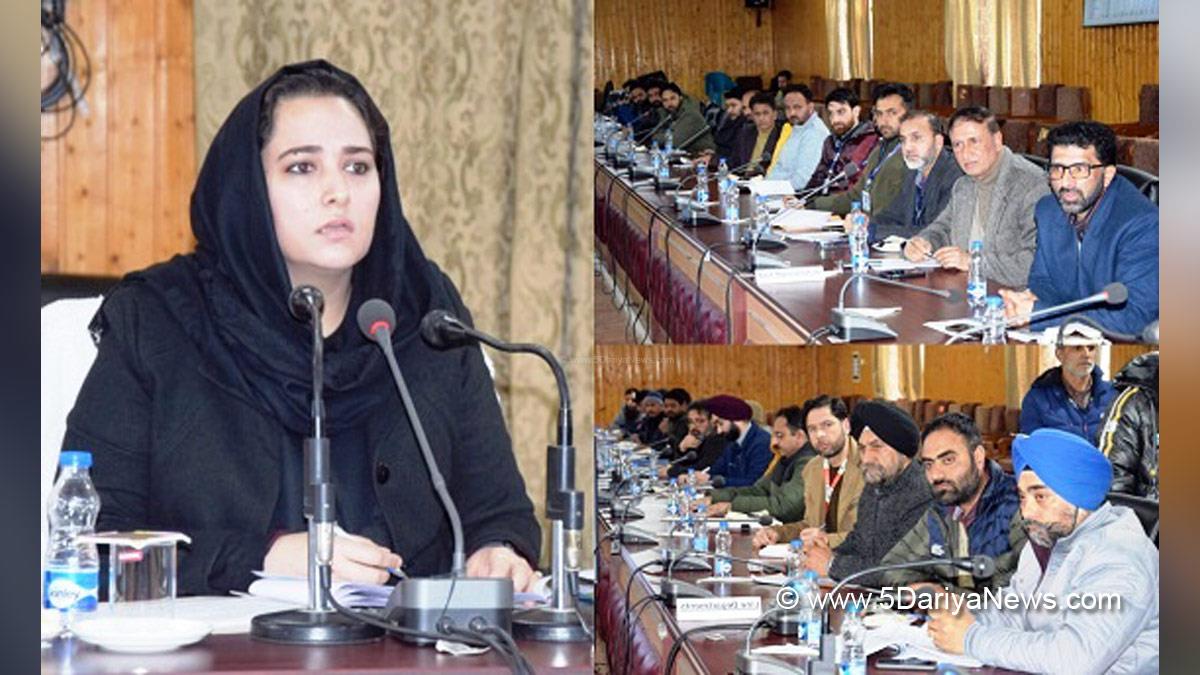 Baramulla, DDC Baramulla, Deputy Commissioner Baramulla, Dr Syed Sehrish Asgar, Dr. Syed Sehrish Asgar, Kashmir, Jammu And Kashmir, Jammu & Kashmir, District Administration Baramulla