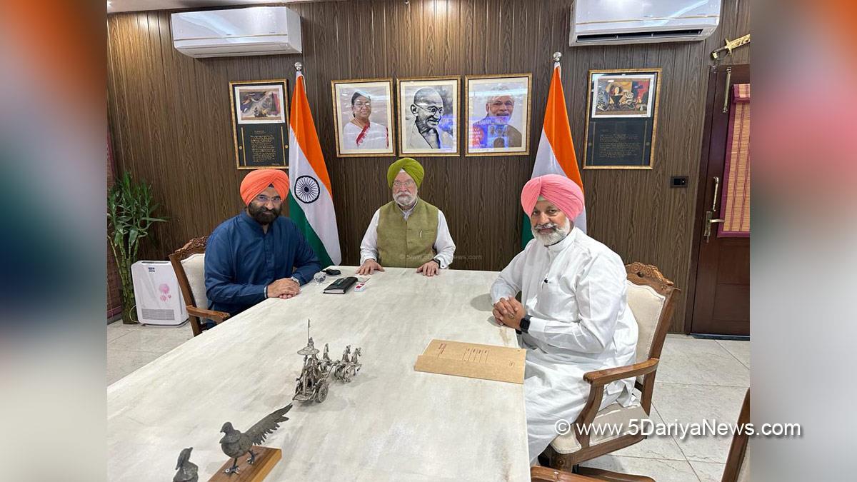 Hardeep Singh Puri, BJP, Bharatiya Janata Party, Manjinder Singh Sirsa, Balbir Singh Sidhu, Bharatiya Janata Party, BJP Punjab, S.A.S.Nagar, Mohali, S.A.S. Nagar Mohali, Sahibzada Ajit Singh Nagar