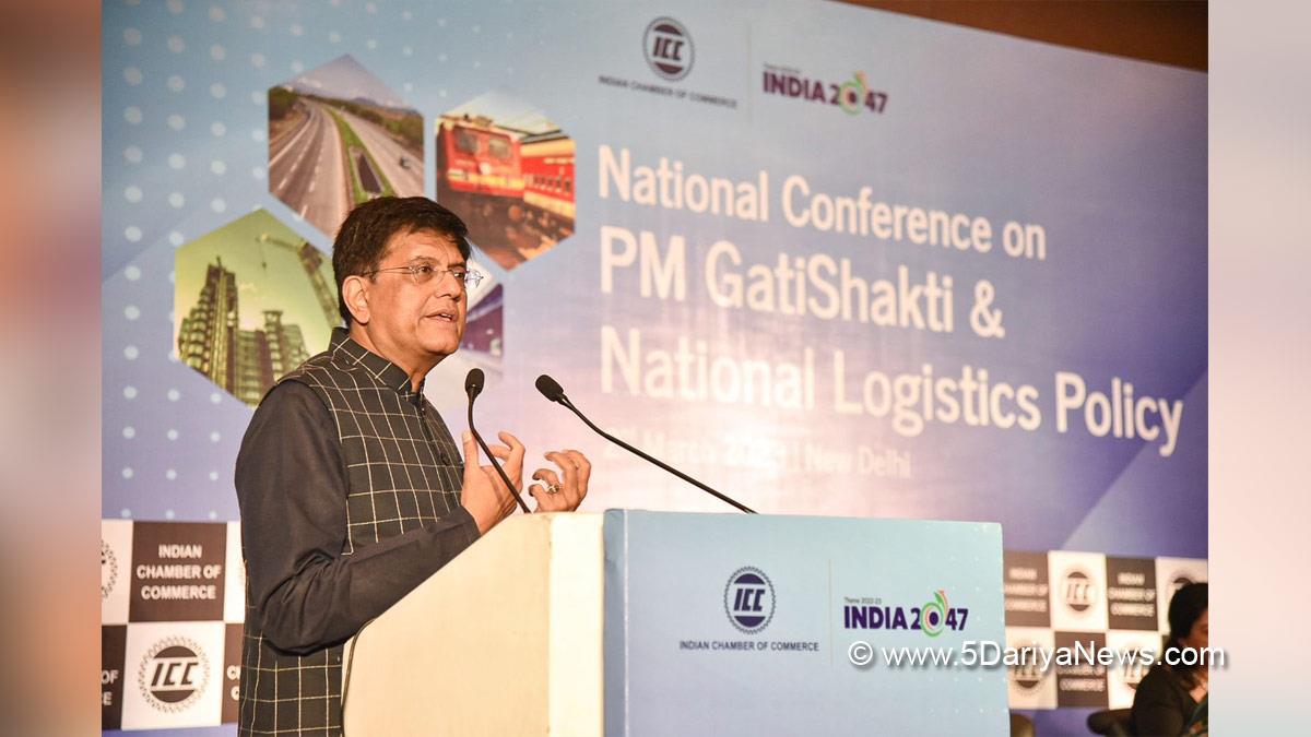 Piyush Goyal, Commerce and Industry Minister, BJP, Bharatiya Janata Party, PM GatiShakti National Master Plan, National Logistics Policy
