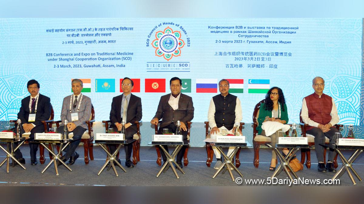 Sarbananda Sonowal, BJP, Bharatiya Janata Party, Union Minister of Ports Shipping and Waterways, Shanghai Cooperation Organisation, Guwahati