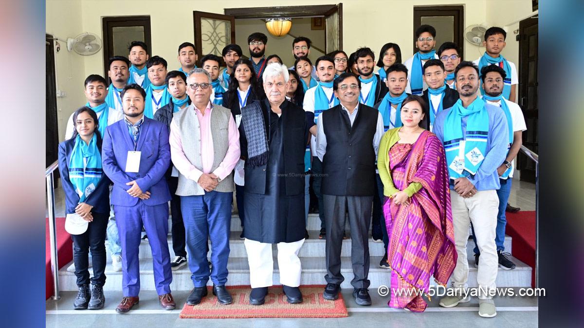 Manoj Sinha, Lieutenant Governor J&K, Raj Bhavan, Jammu, Srinagar, Kashmir, Jammu And Kashmir, Jammu & Kashmir, Ek Bharat Shreshtha Bharat