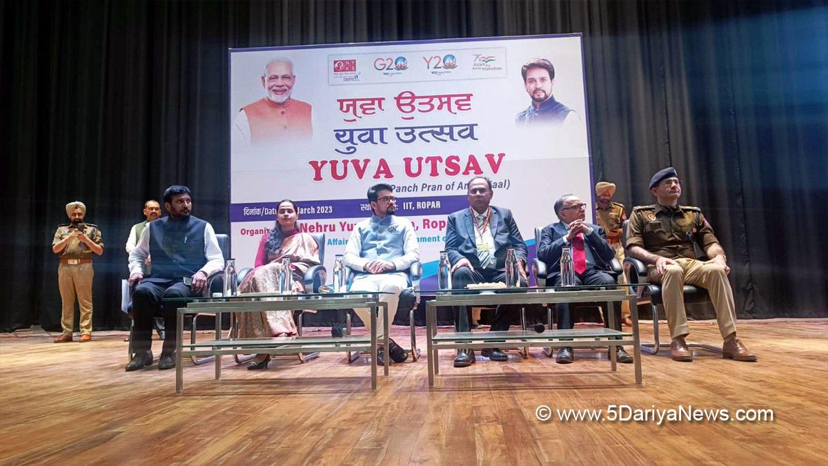 Anurag Thakur, Anurag Singh Thakur, BJP, Bharatiya Janata Party, Minister of Information and Broadcasting, DC Ropar, Preeti Yadav, Deputy Commissioner Ropar, Rupnagar, Ropar