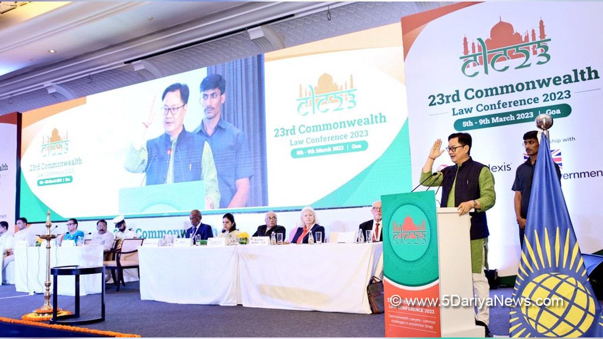 Kiren Rijiju, BJP, Bharatiya Janata Party, Union Minister of Law and Justice