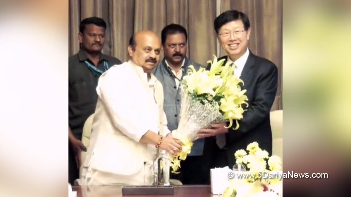 Basavaraj Bommai, BJP, Bharatiya Janata Party, Karnataka, Bengaluru, Chief Minister Of Karnataka, CEO Young Liu