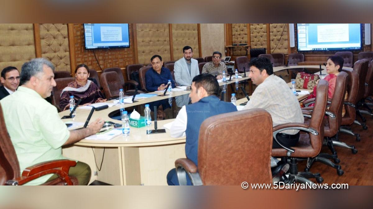 Jammu, Dr Asgar Hassan Samoon, Dr, Asgar Hassan Samoon, Principal Secretary Skill Development Department, Jammu And Kashmir, Jammu & Kashmir
