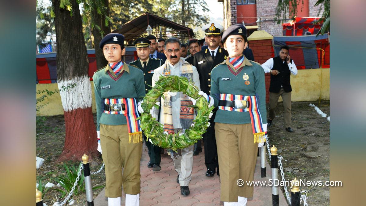 Sukhvinder Singh Sukhu, Himachal Pradesh, Himachal, Congress, Indian National Congress, Himachal Congress, Shimla, Chief Minister of Himachal Pradesh