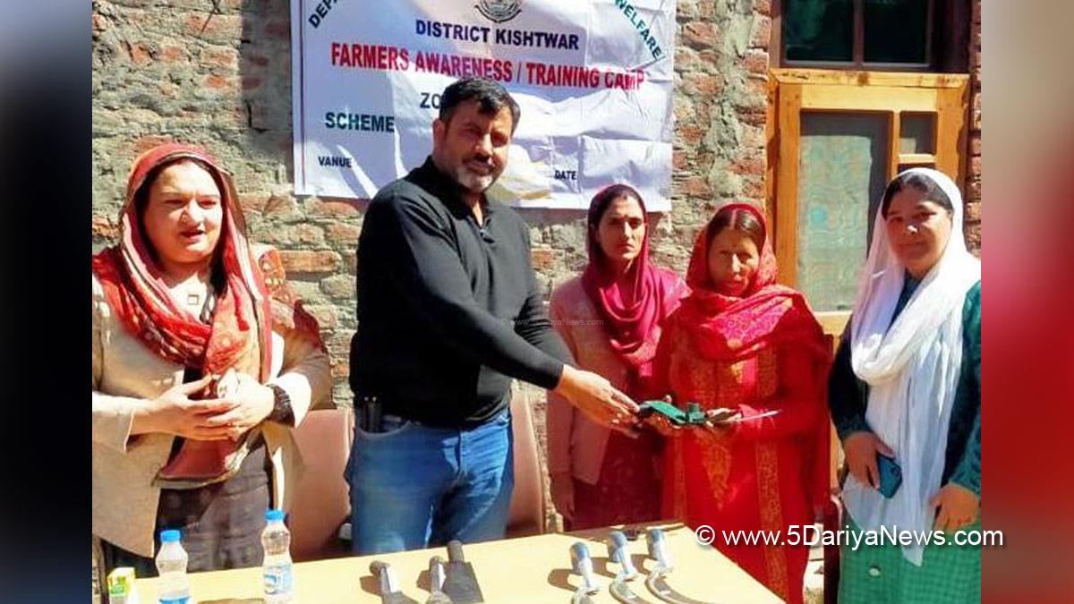 Kishtwar, Sub Division Agriculture Officer Padder, Sahil Gandotra, Sub Mission on Agriculture Extension, SMAE, Jammu And Kashmir, Jammu & Kashmir