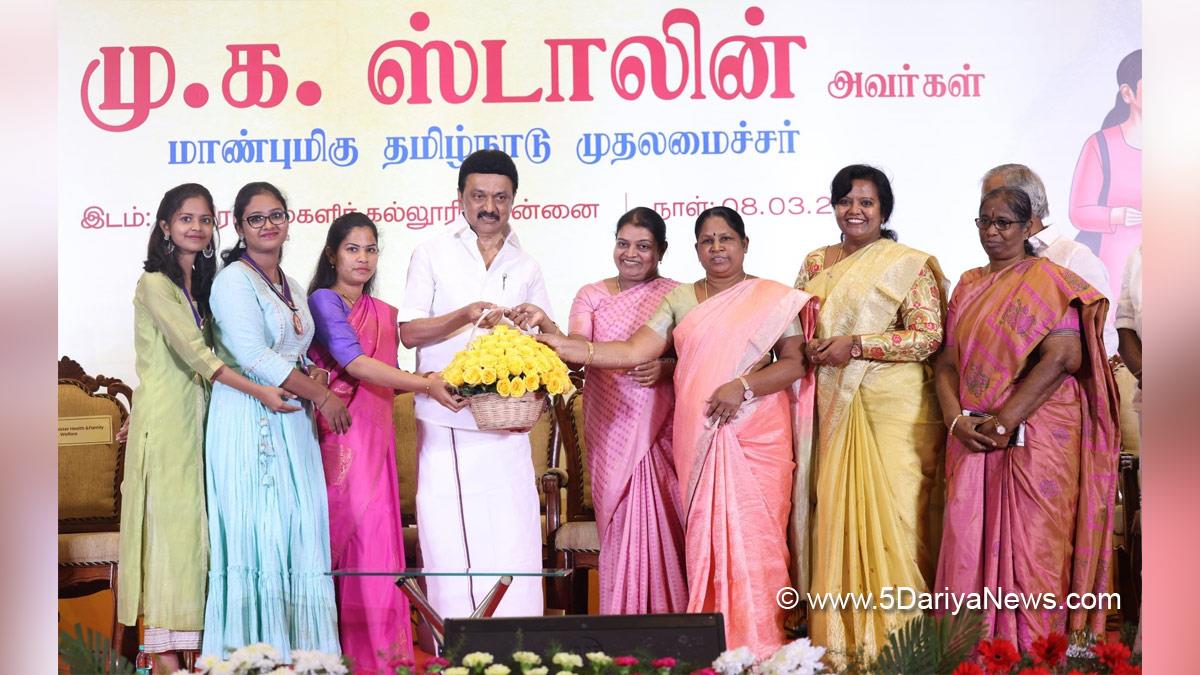 M.K. Stalin, Tamil Nadu Chief Minister, Chief Minister Of Tamil Nadu, Chennai
