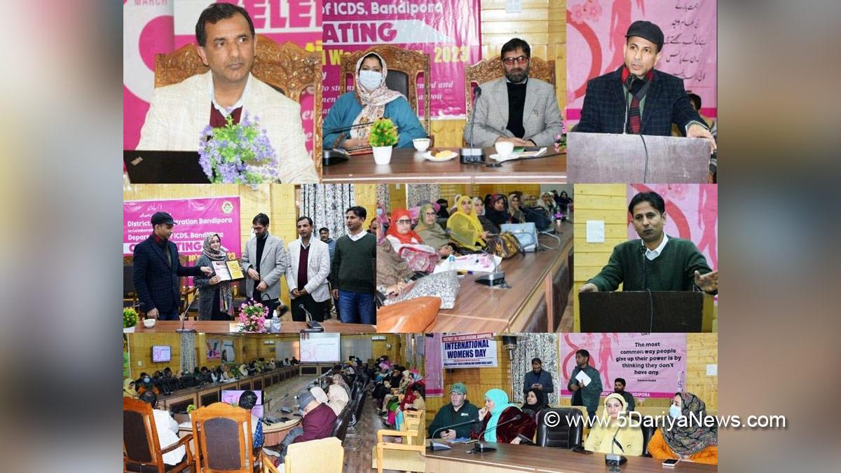 Bandipora, Additional District Development Commissioner Bandipora, Ali Afsar Khan, District Administration Bandipora, International Womens Day, Why do we celebrate Womens Day on March 8, Why do we celebrate Womens Day, International Women Day, International Womens Day 2023