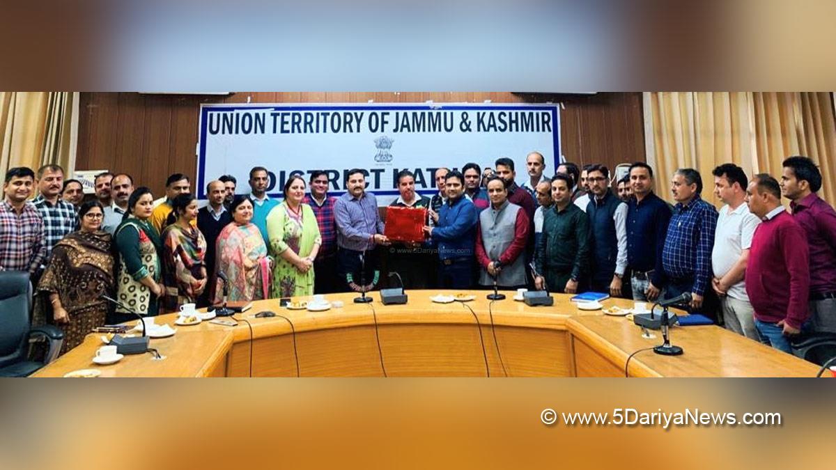 Kathua, DDC Kathua, District Development Commissioner Kathua, Rahul Pandey, Kashmir, Jammu And Kashmir, Jammu & Kashmir, District Administration Kathua, Additional Deputy Commissioner Kathua, Atul Gupta