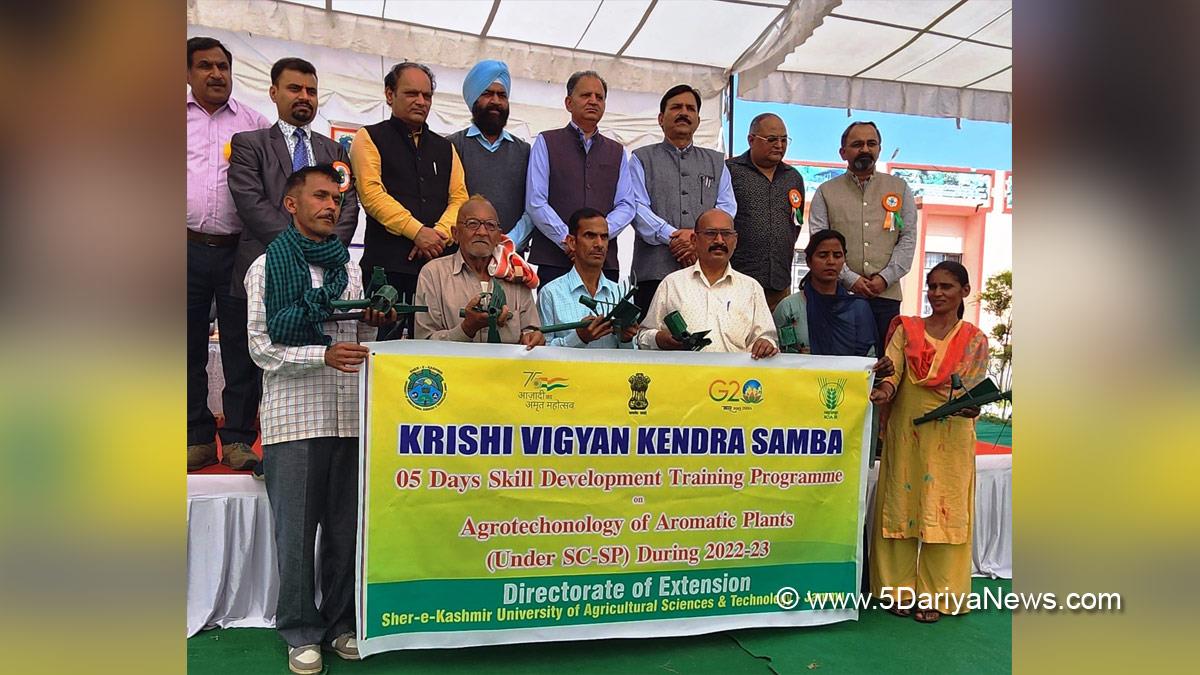Samba, Chairman District Development Council Samba, Keshav Dutt Sharma, Jammu, Kashmir, Jammu And Kashmir, Jammu & Kashmir, Krishi Vigyan Kendra Samba
